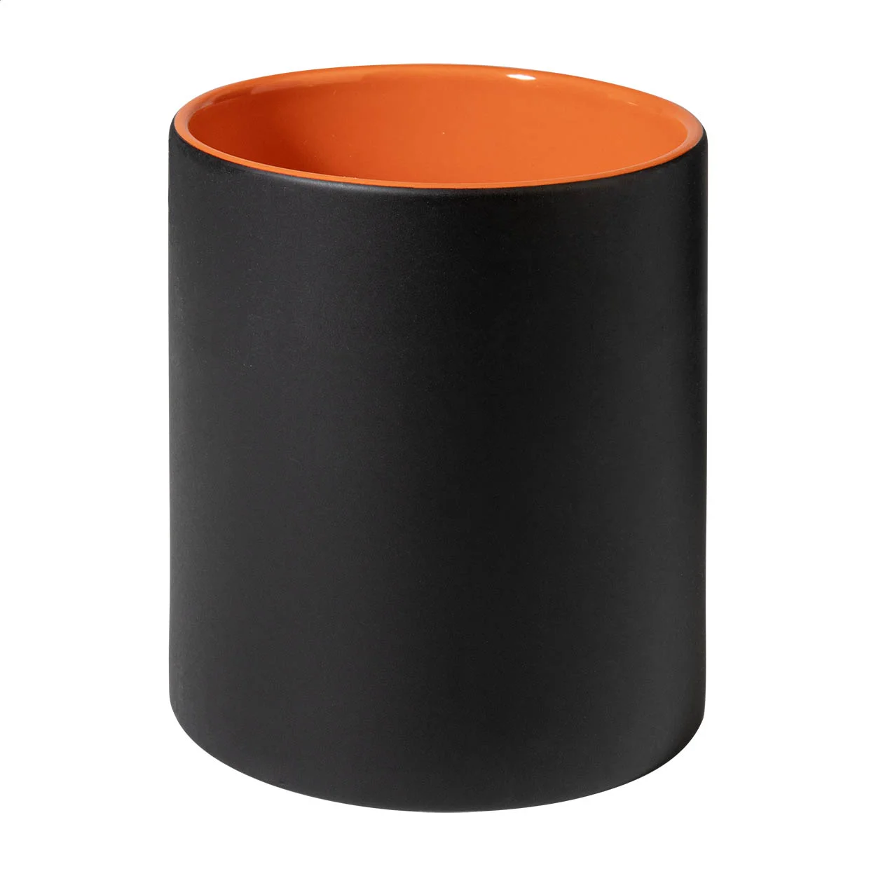 Tasse Bavary, orange, schwarz – Bild 4