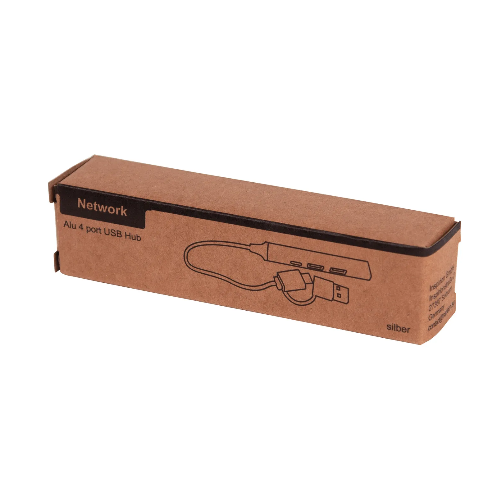 NETWORK - USB Hub silber, silber – Bild 7