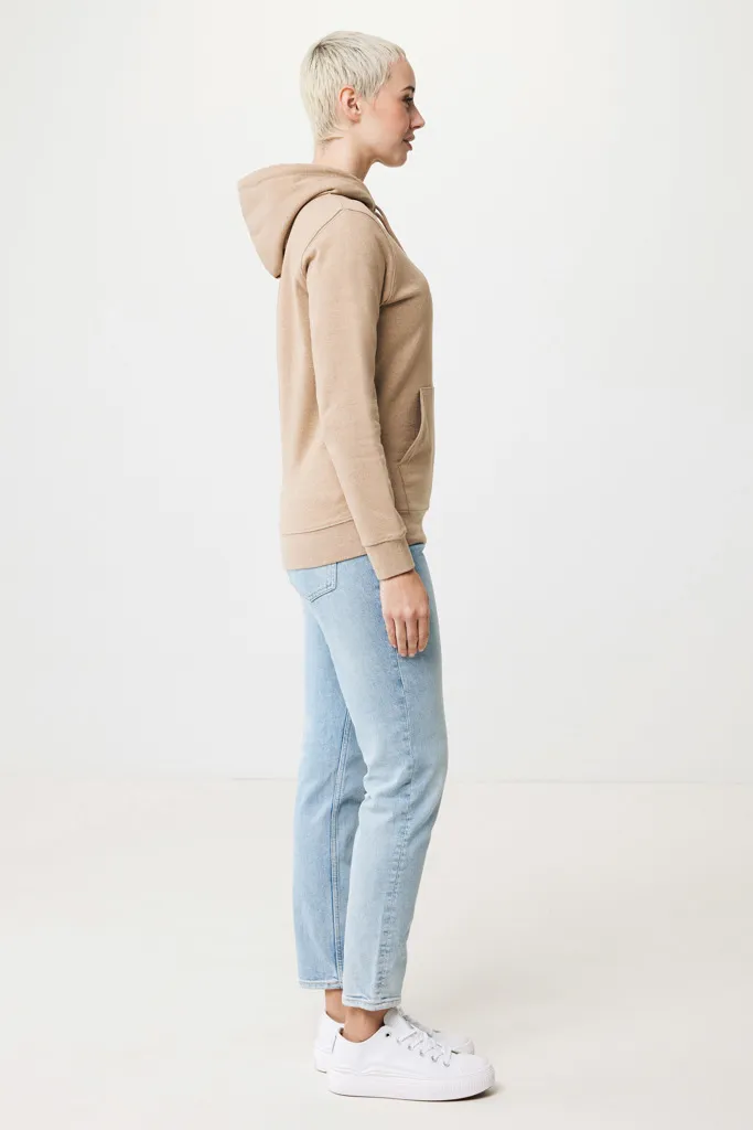 IQONIQ Torres ungefärbter Hoodie aus recycelter Baumwolle, heather brown – Bild 8