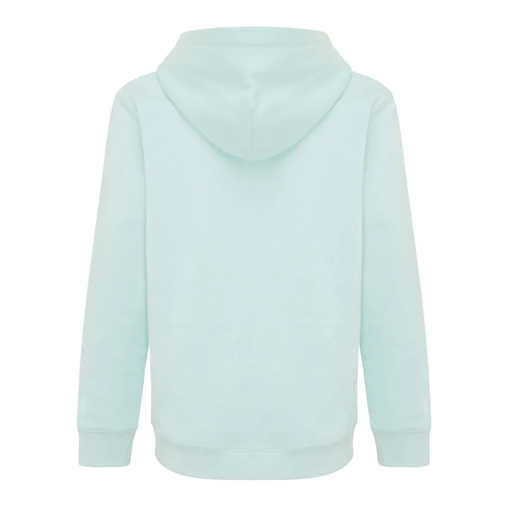 IQONIQ Yengo KidsHoodie mit Seitentaschen aus rec. Baumwolle, crushed mint – Bild 2