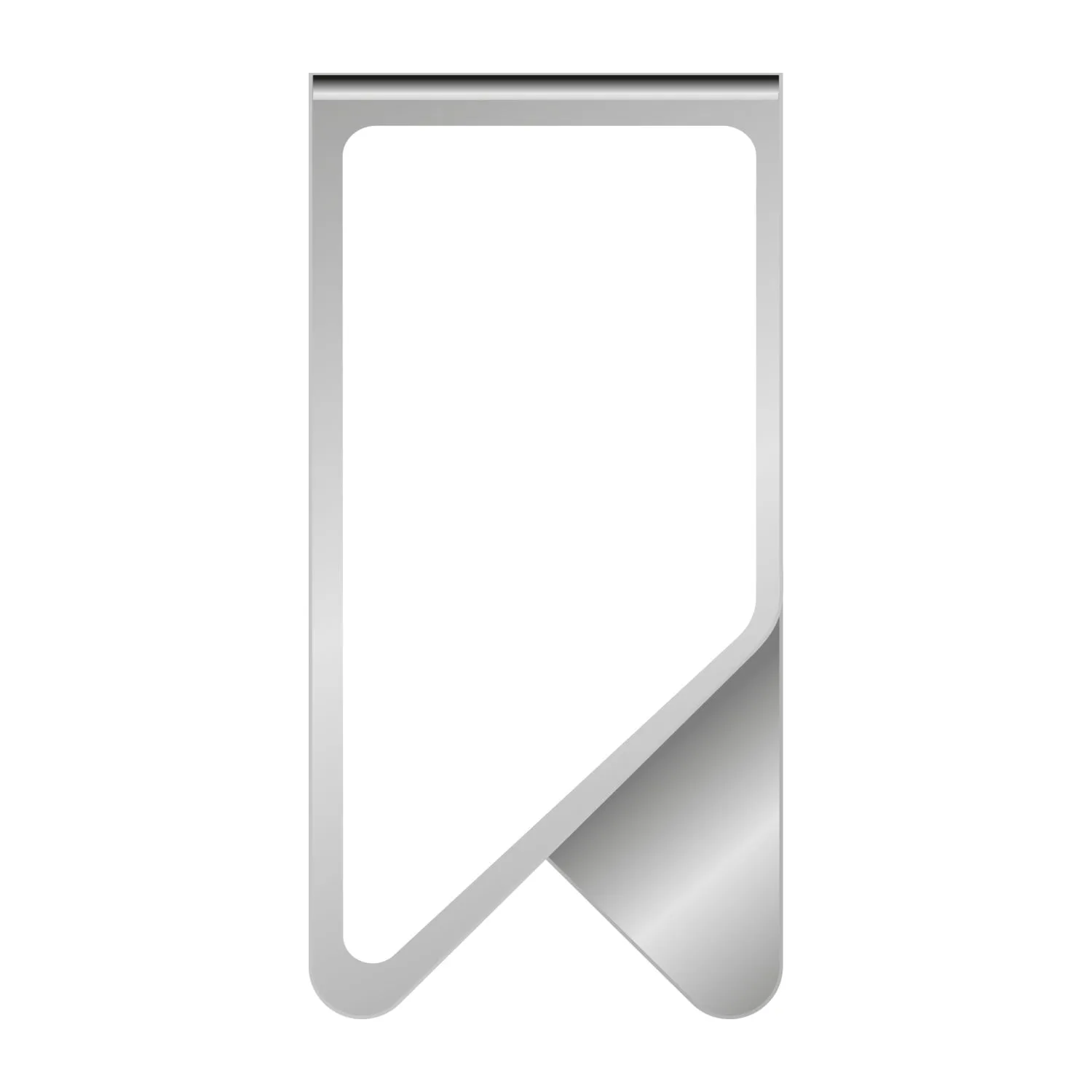 ROMINOX® Mehrweg-Büroklammer Big Clip, idealer Mailingartikel für Dokumente, bis zu 50 Seiten Klemmkraft, silber – Bild 3