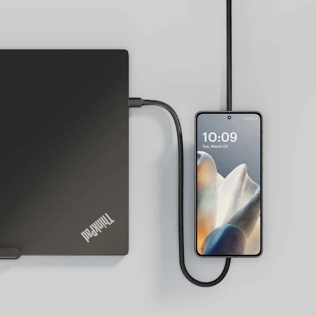 Zens Ladekabel USB C-C Pro 2, schwarz – Bild 8