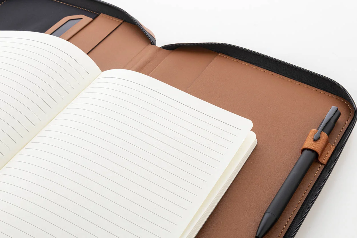 Dokumentenmappe RPU Pulux Note, braun – Bild 5