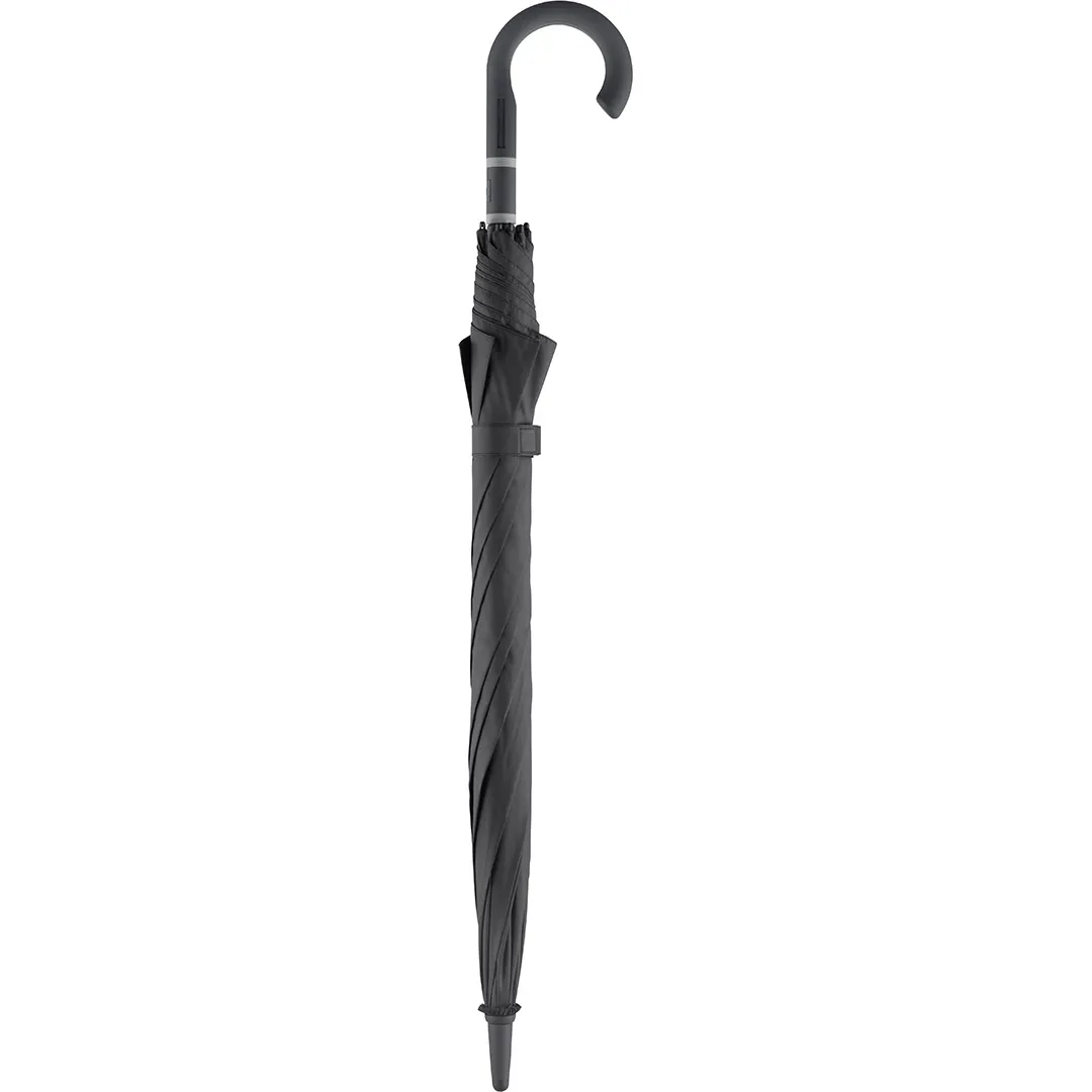 AC-Midsize-Stockschirm FARE® Style, schwarz-grau – Bild 3