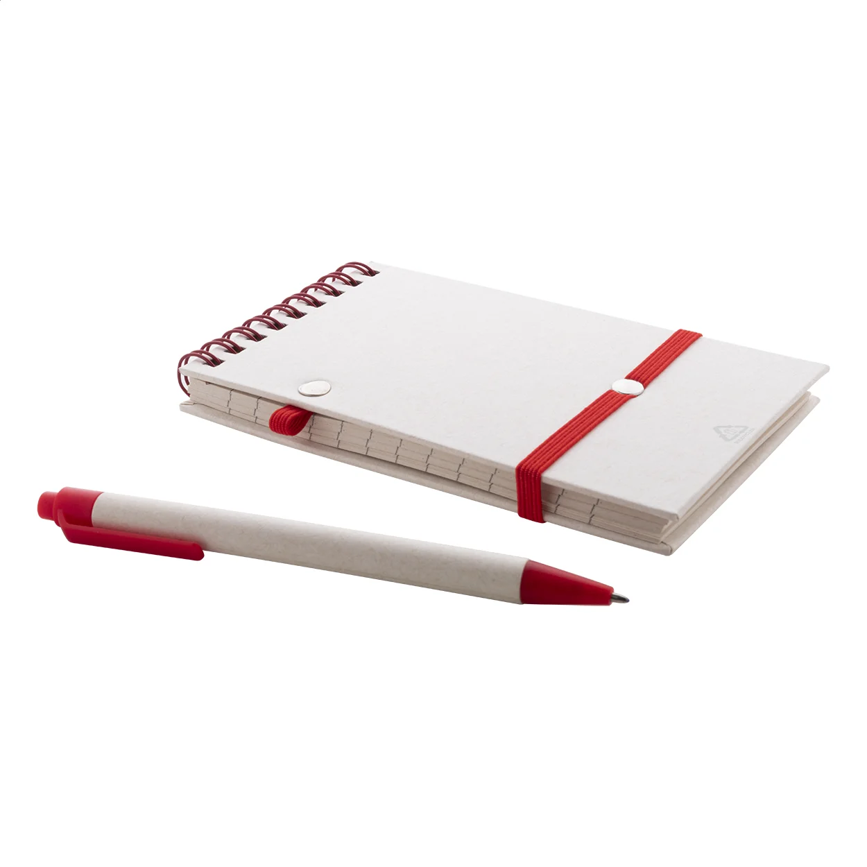 Notizblock Relact Jot aus Milchkarton, rot – Bild 2