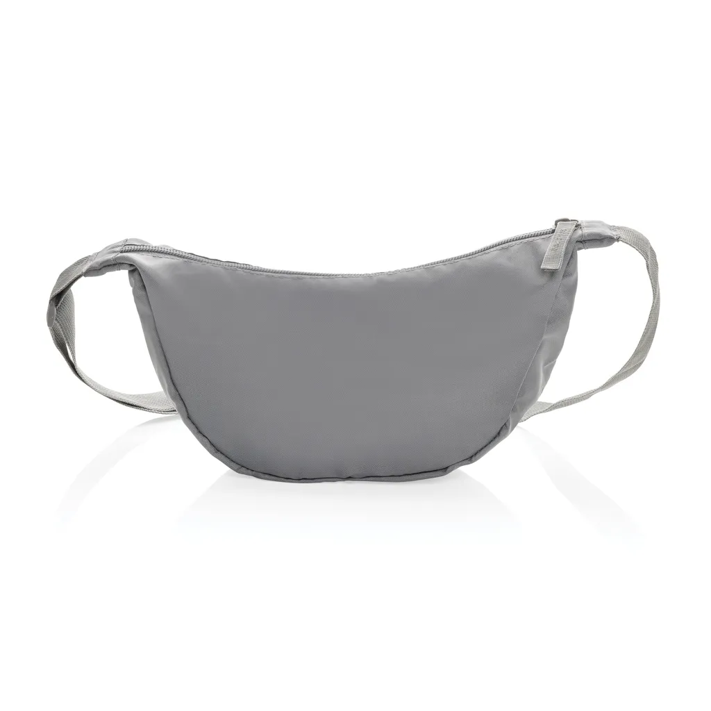 Crescent AWARE™ RPET Half-Moon Sling Tasche, Silbergrau – Bild 2