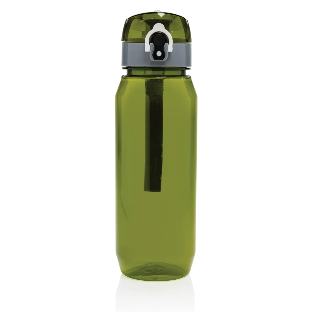 Yide verschließbare Wasserflasche aus RCS rec. PET, 800ml, grün – Bild 2
