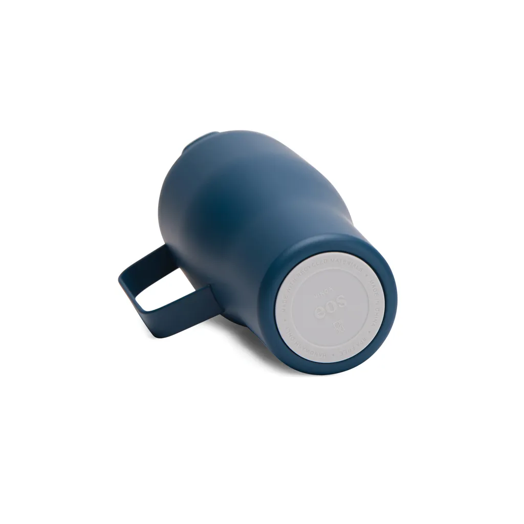 VINGA Eos Voyager 800ml Flasche aus RCS rec. Stainless-Steel, navy blau – Bild 2