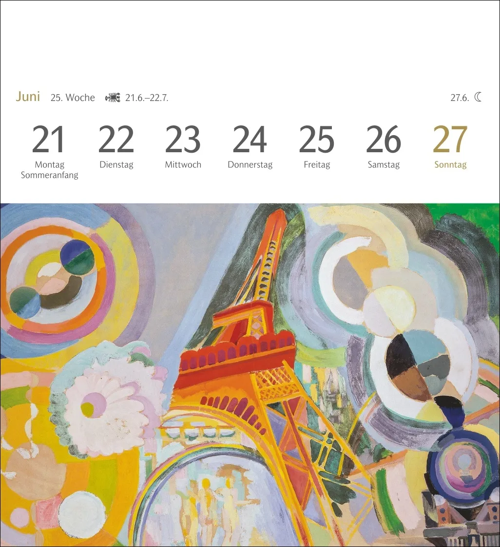Kunstgenuss Postkartenkalender 2027 – Bild 7