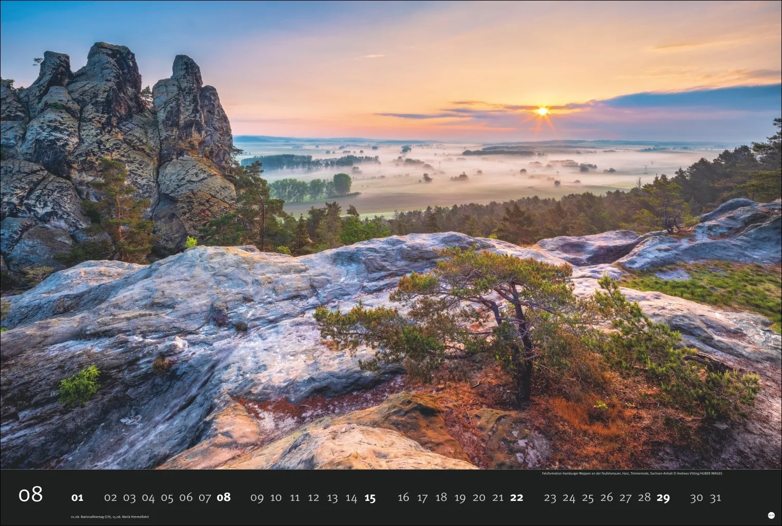 AvH Deutschlands Naturparadiese Wandkalender 2027 – Bild 9