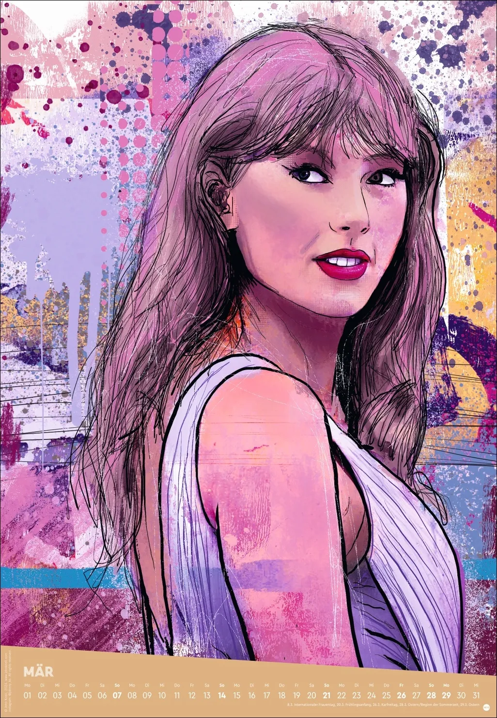 Taylor Posterkalender 2027 – Bild 4