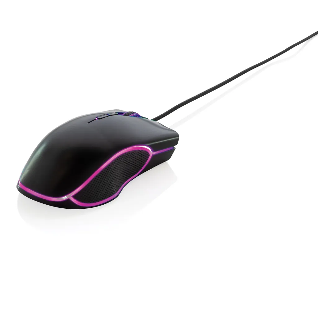 RGB Gaming Maus, schwarz – Bild 2