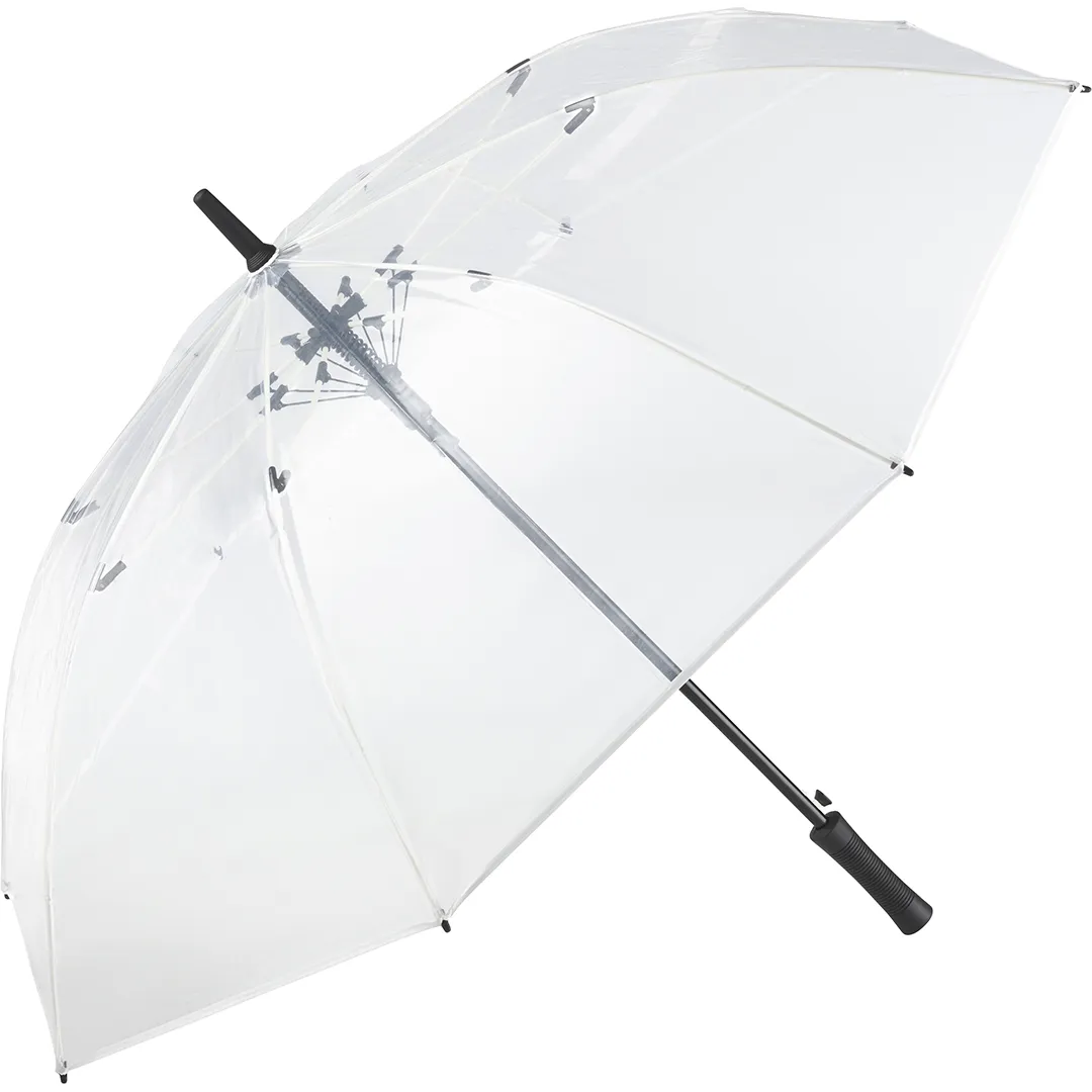 AC-Gästeschirm FARE® Pure, transparent-weiß – Bild 2
