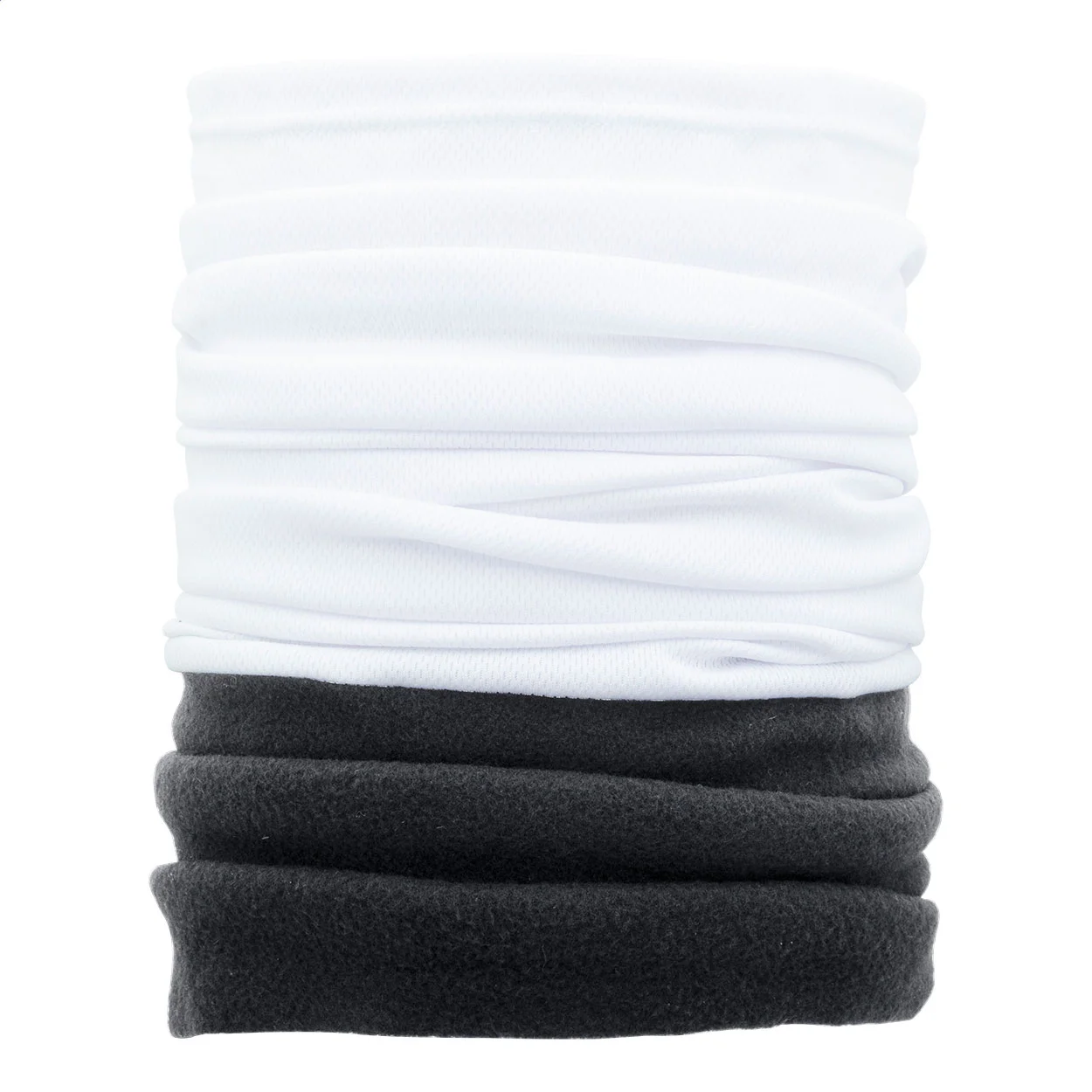 Individueller Multifunktionsschal CreaScarf Winter, grau – Bild 2