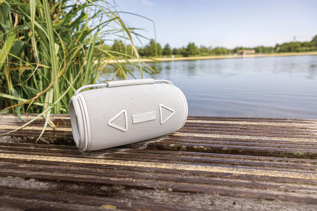 Prisma 16W IPX4 Speaker aus RCS rec. rPET, grau – Bild 7
