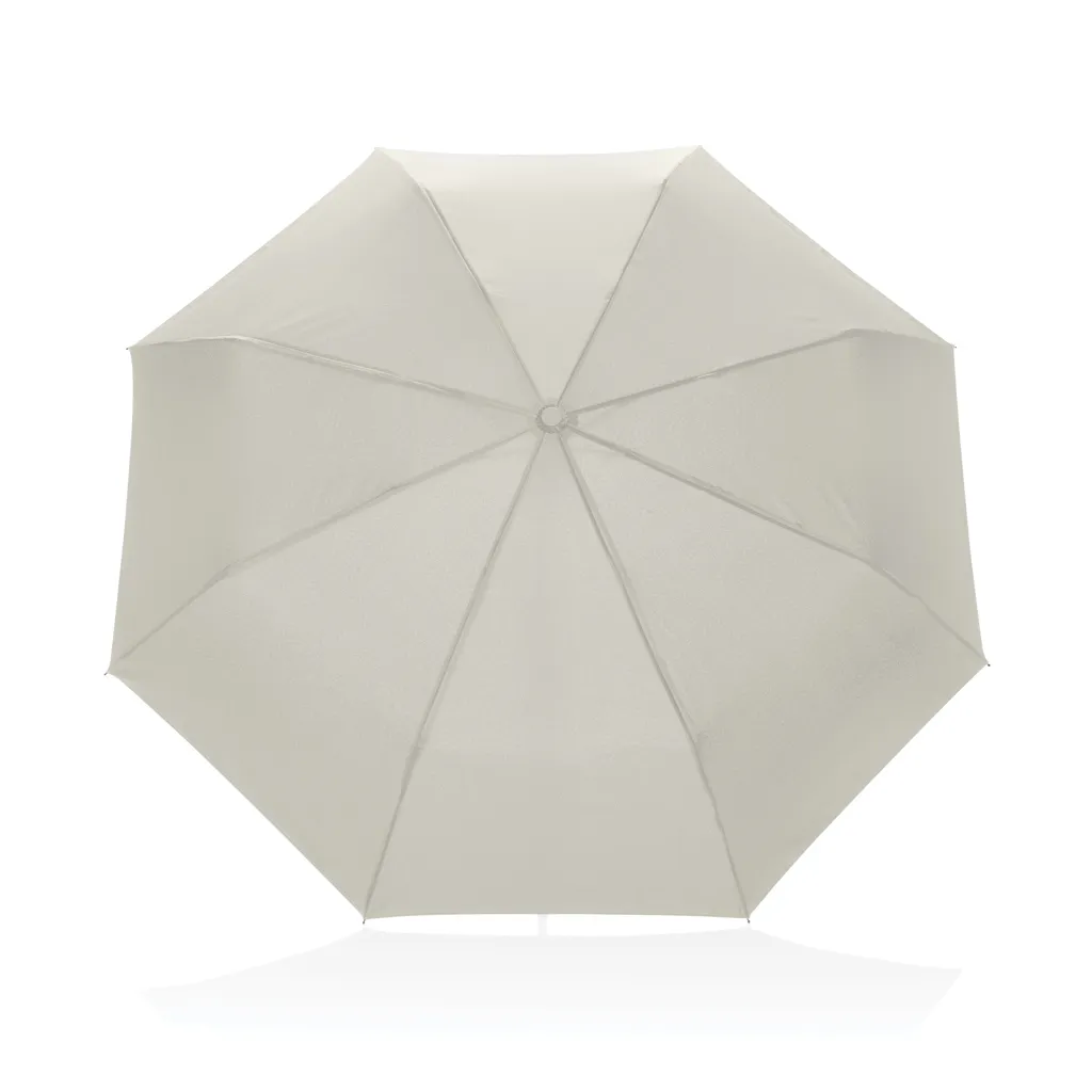 KENTO URBAN 21'' AWARE™ 190T RPET autom. open/close Schirm, beige – Bild 2