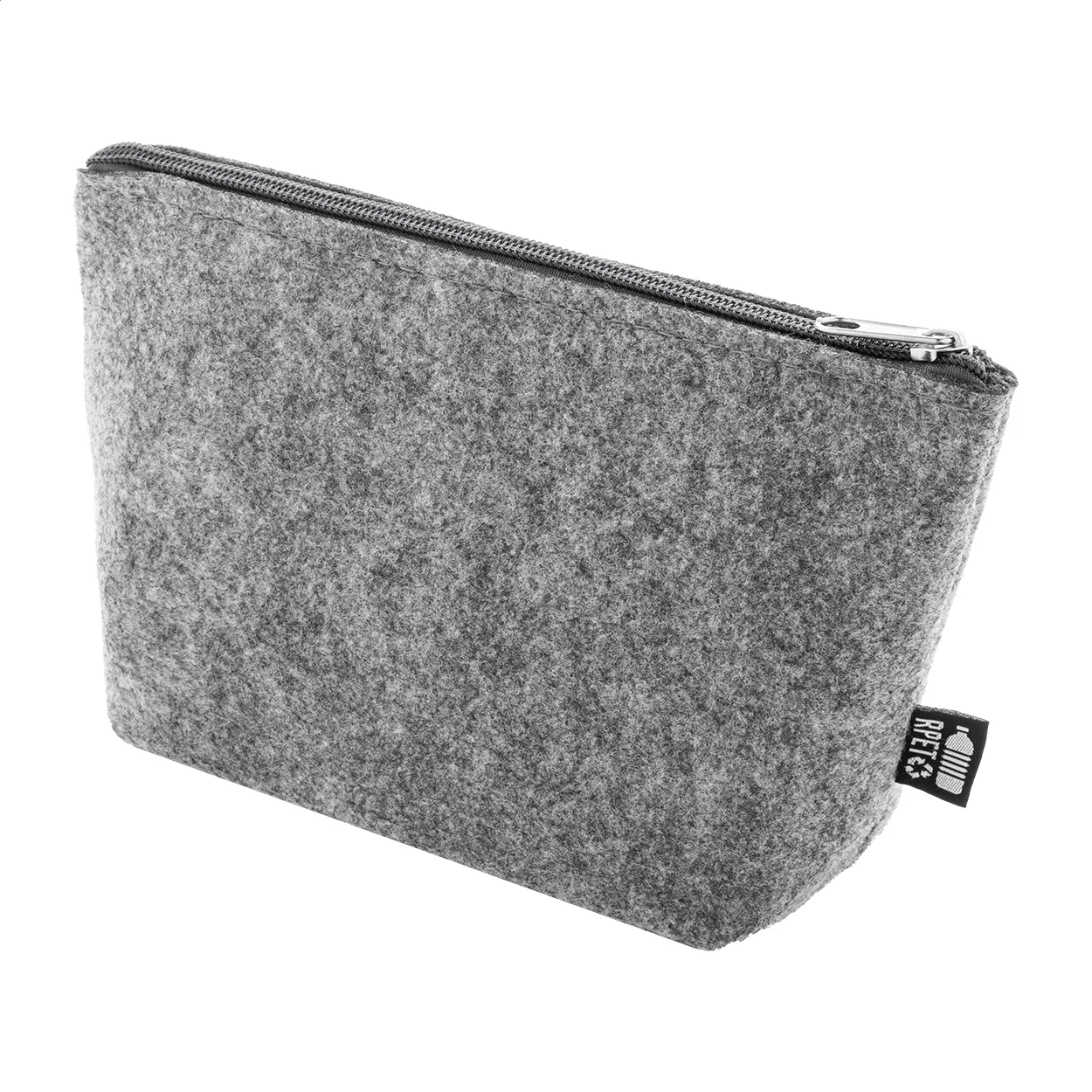 Kosmetiktasche RPET Refelt Beauty, grau – Bild 4