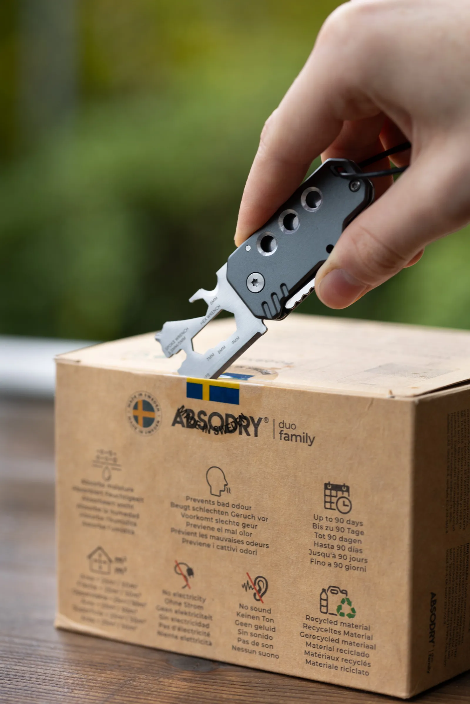 Mini-Werkzeug KEYTOOL titanfarben, titanfarben – Bild 6