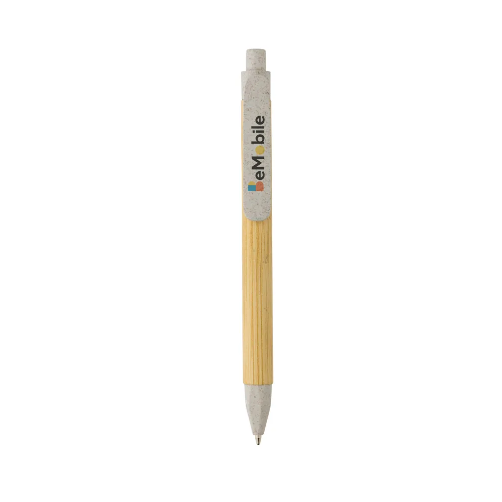 Kugelschreiber aus recyceltem Papier, off white – Bild 4