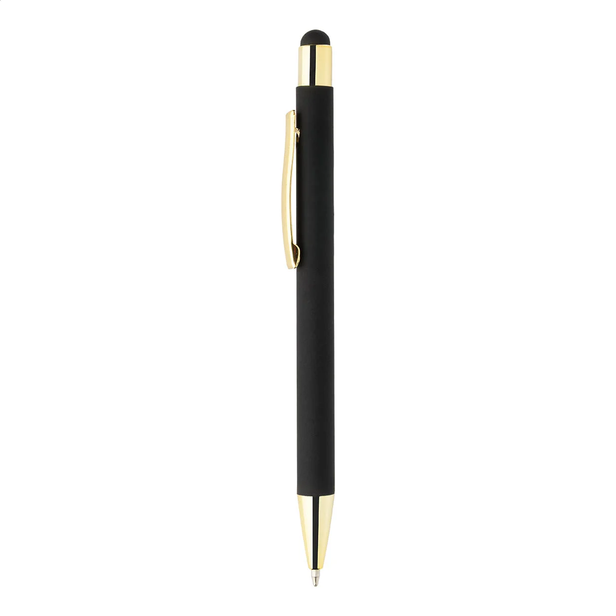 Touch-Kugelschreiber Darkly Tap, gold – Bild 3