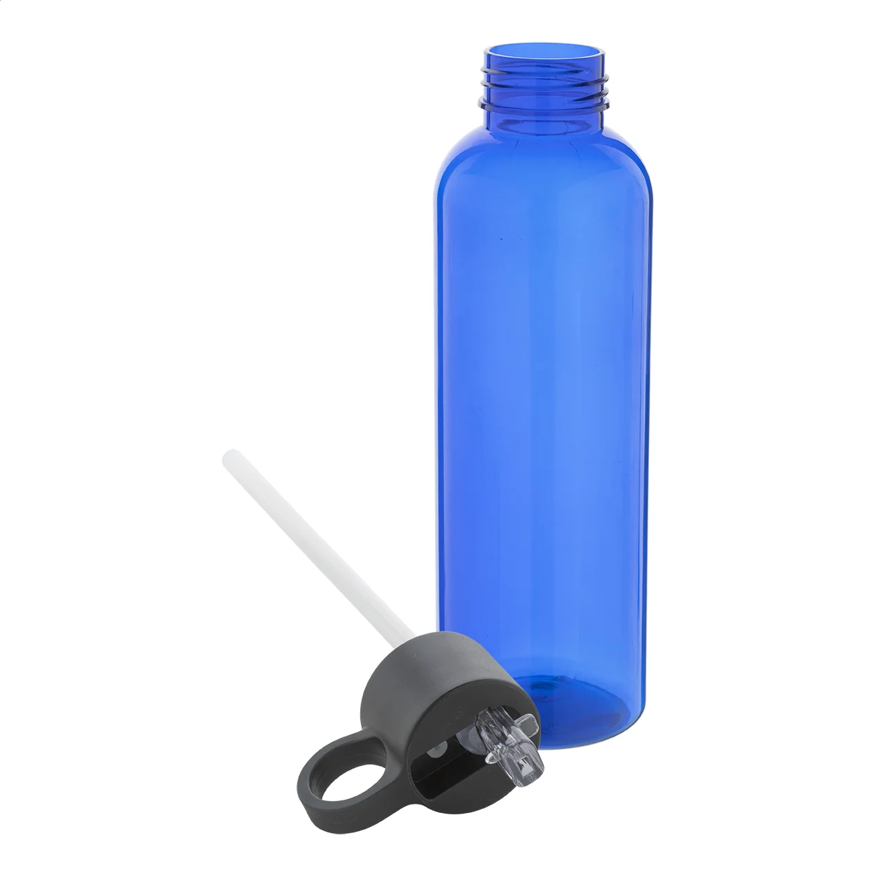 RPET Trinkflasche Fitba, blau – Bild 3