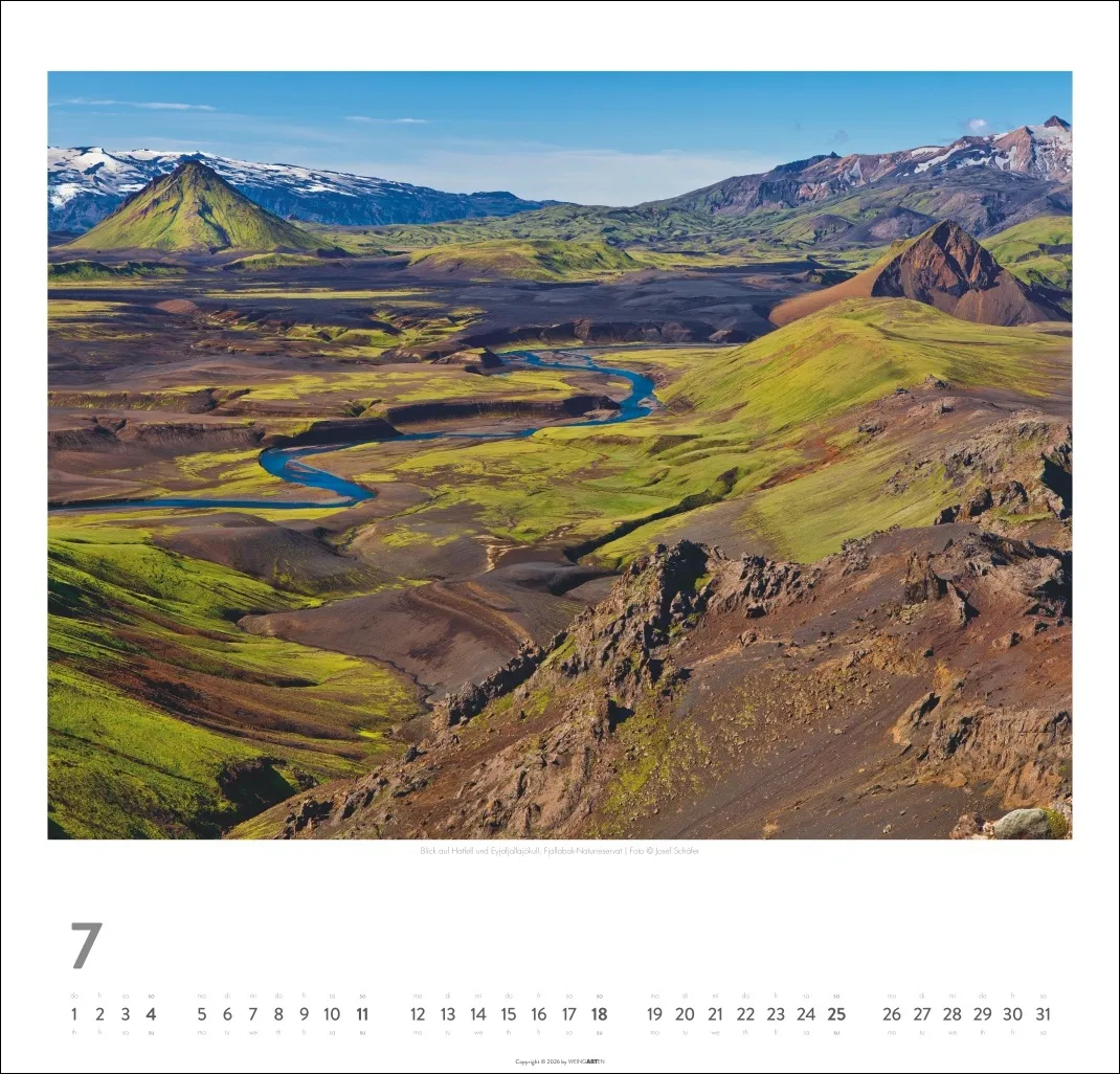 Island Wandkalender 2027 – Bild 8