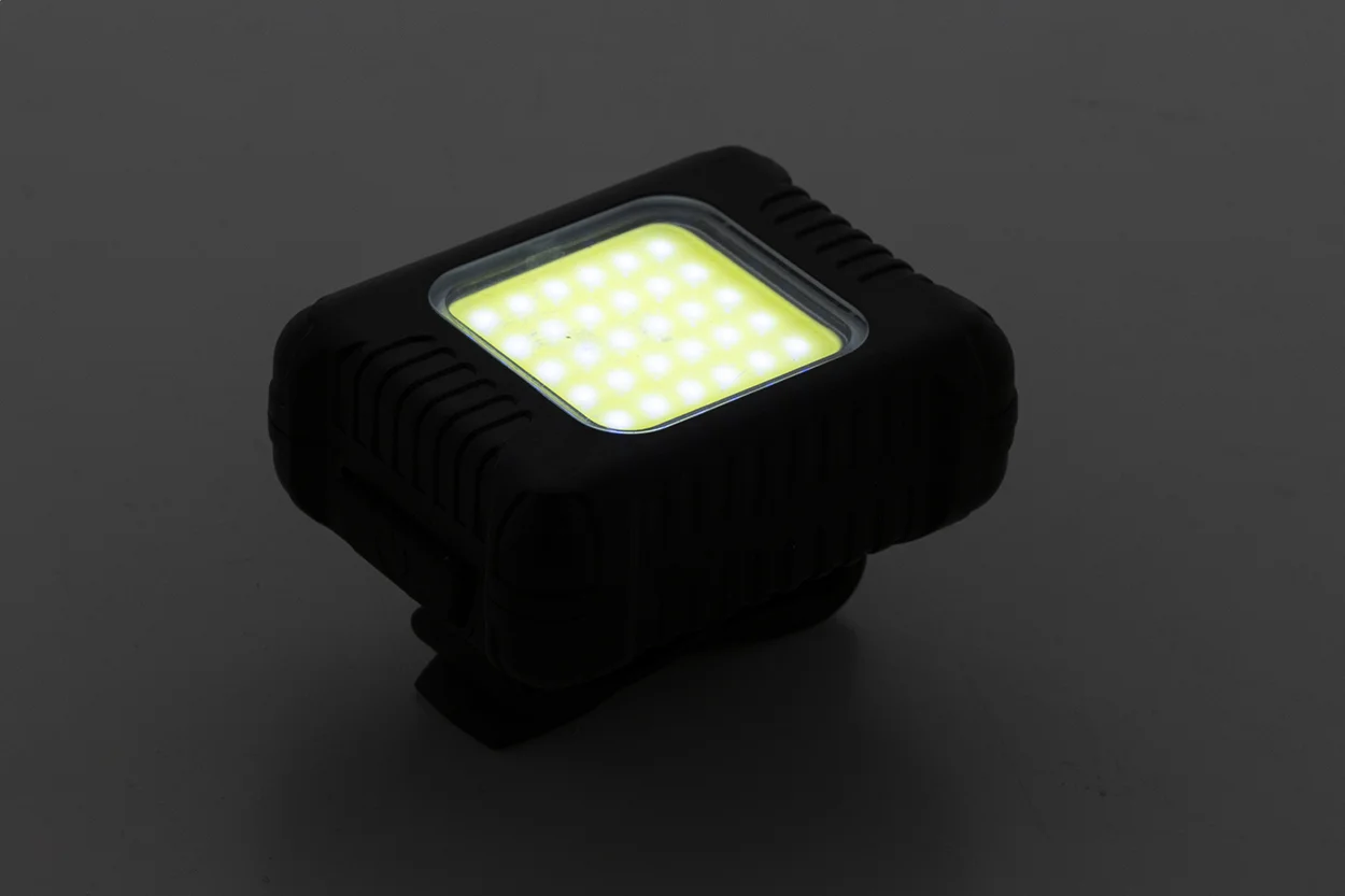 wiederaufladbares Fahrradlichtset Cobik, schwarz – Bild 8