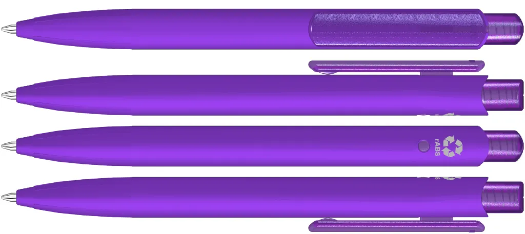 STAGE K frozen GUM RECY Druckkugelschreiber violett, violett – Bild 2