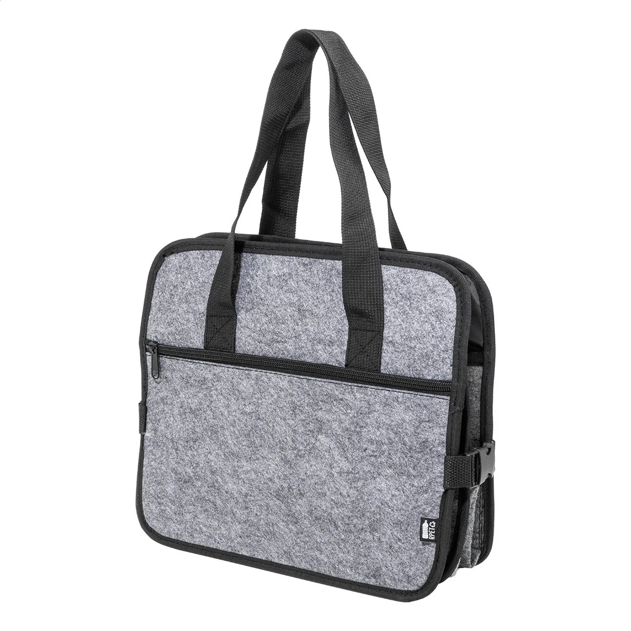 RPET-Kofferraum-Organizer Refelt Ride, grau – Bild 6