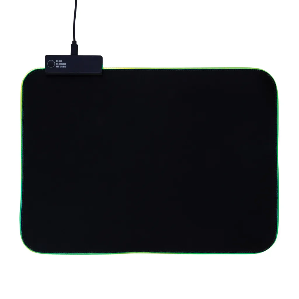 RGB Gaming Mauspad, schwarz – Bild 8