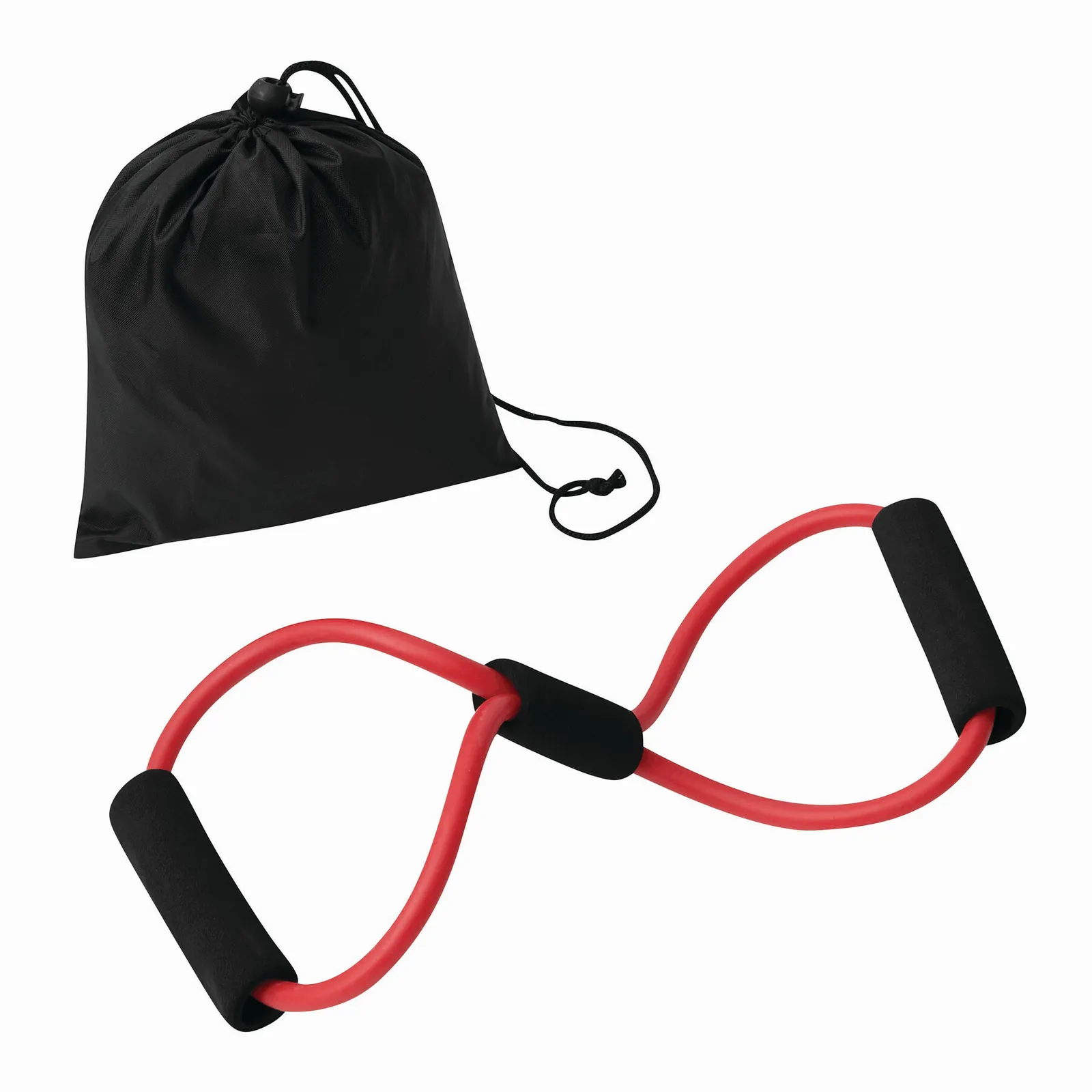 ELASTICAL - Fitnessband rot, schwarz