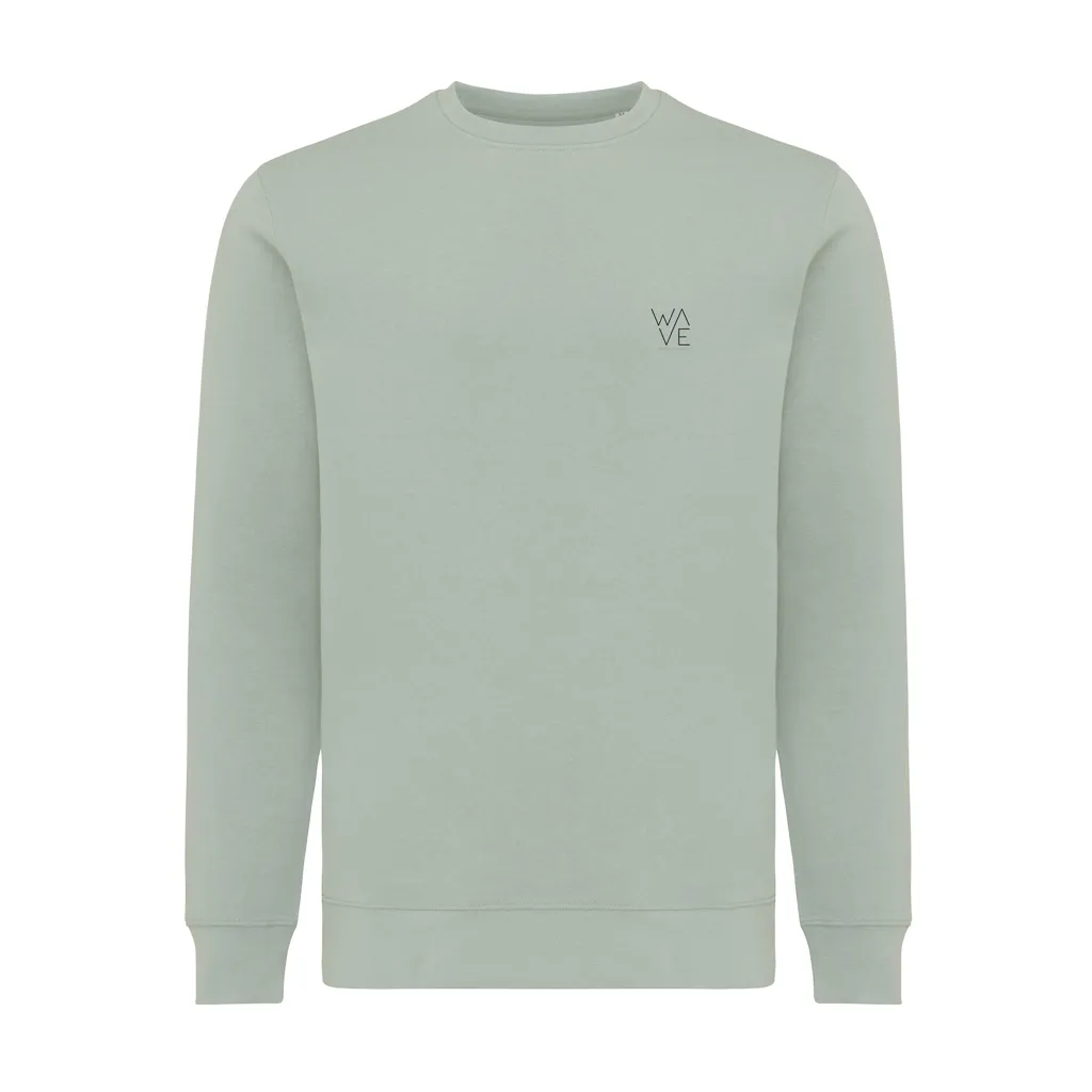 IQONIQ Etosha Lightweight Sweater aus recycelter Baumwolle, Iceberg green – Bild 5