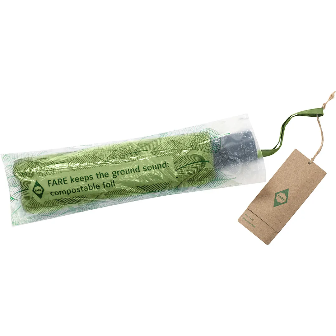 Taschenschirm ÖkoBrella, Ø 98 cm, Länge 27 cm, limette wS – Bild 6