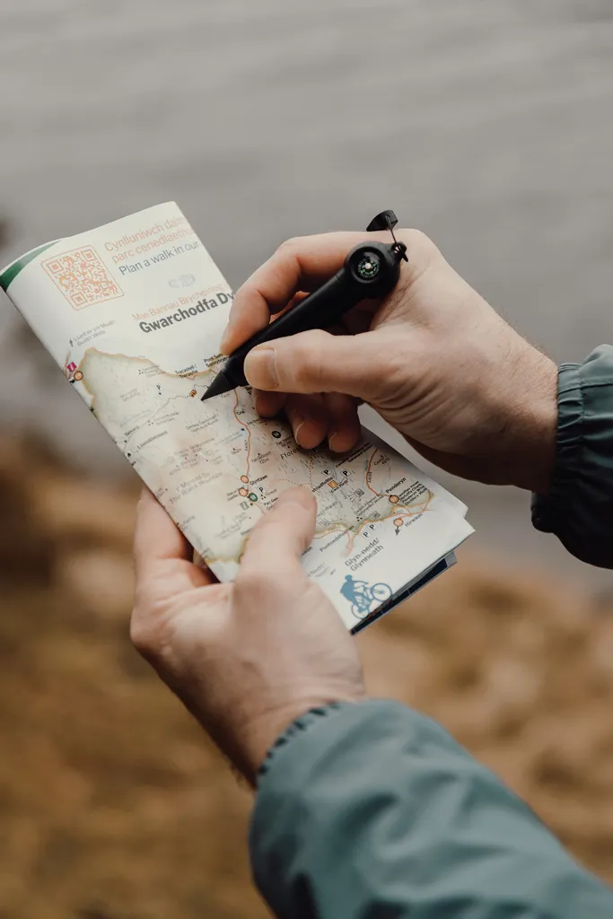 Nordic Drift Trial RCS Infinity Pocket-Pen mit Kompass, schwarz – Bild 4