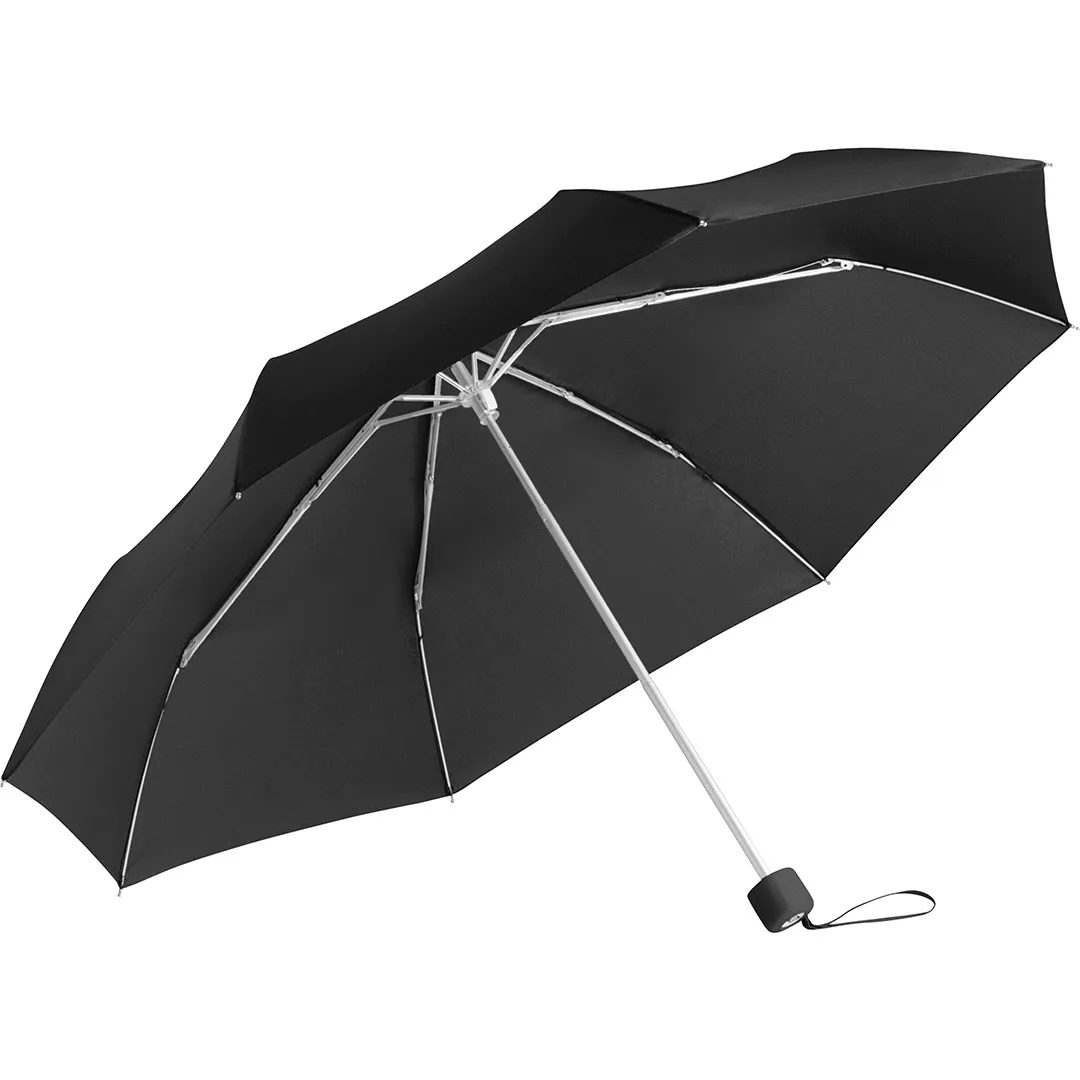 Alu-Mini-Taschenschirm, schwarz – Bild 5