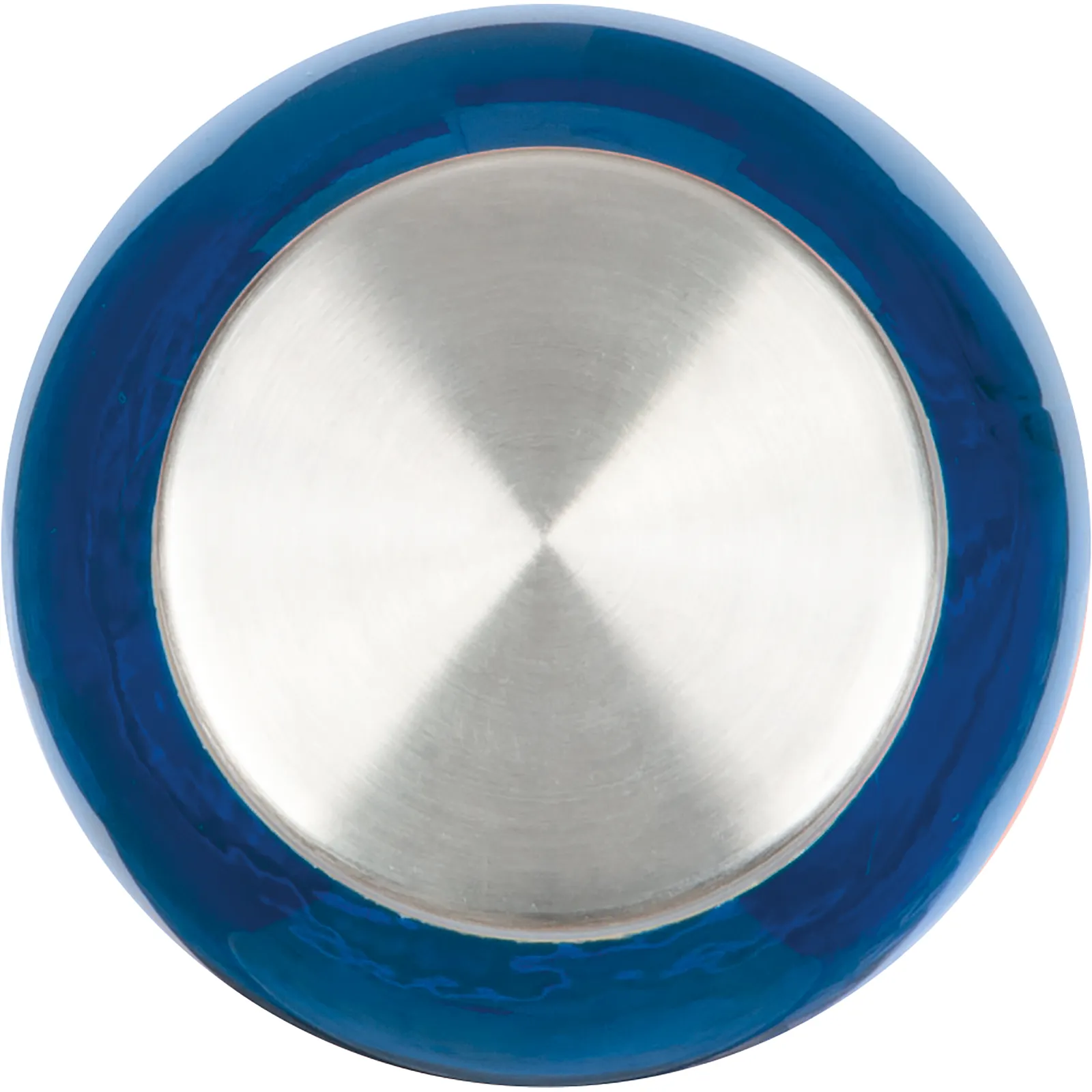 Glasflasche Indianapolis, blau – Bild 3