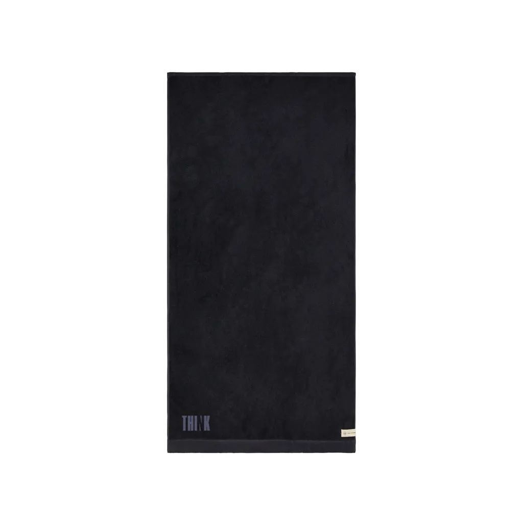 VINGA Birch Handtuch 70x140, 450gr/m², schwarz – Bild 4