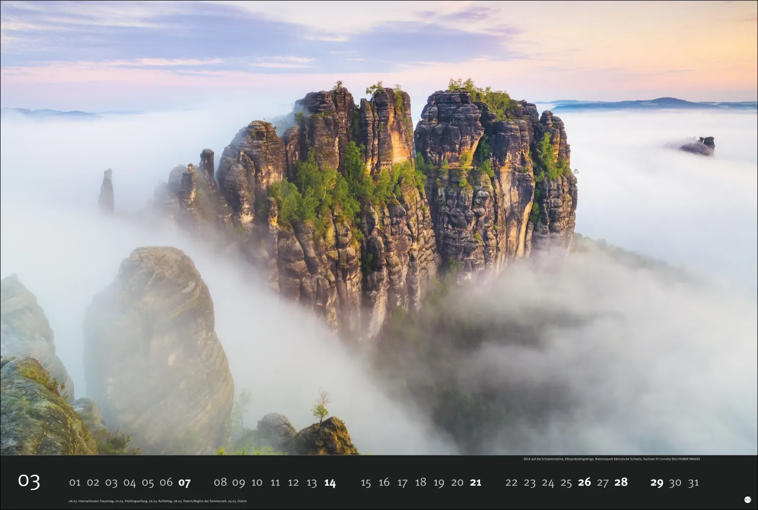 AvH Deutschlands Naturparadiese Wandkalender 2027 – Bild 4