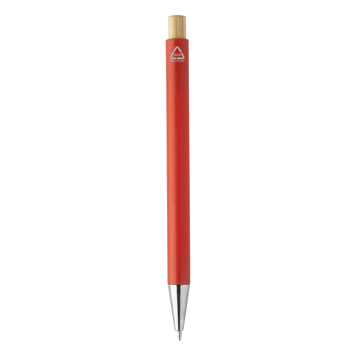 Kugelschreiber Posher aus RABS, rot – Bild 3