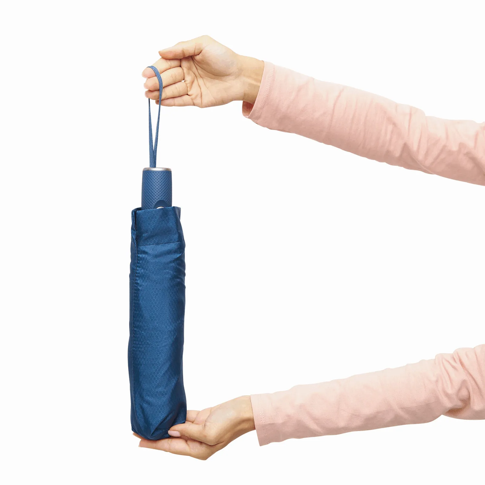 ORIANA Umbrella, Vollautomatischer Windproof-Taschenschirm, marineblau – Bild 11