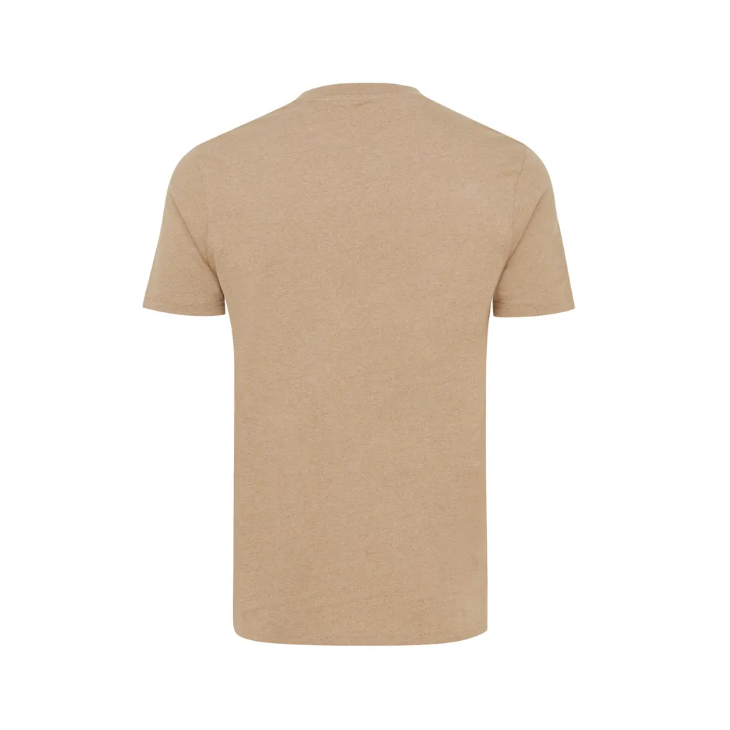 IQONIQ Manuel ungefärbtes T-Shirt aus recycelter Baumwolle, heather brown – Bild 2