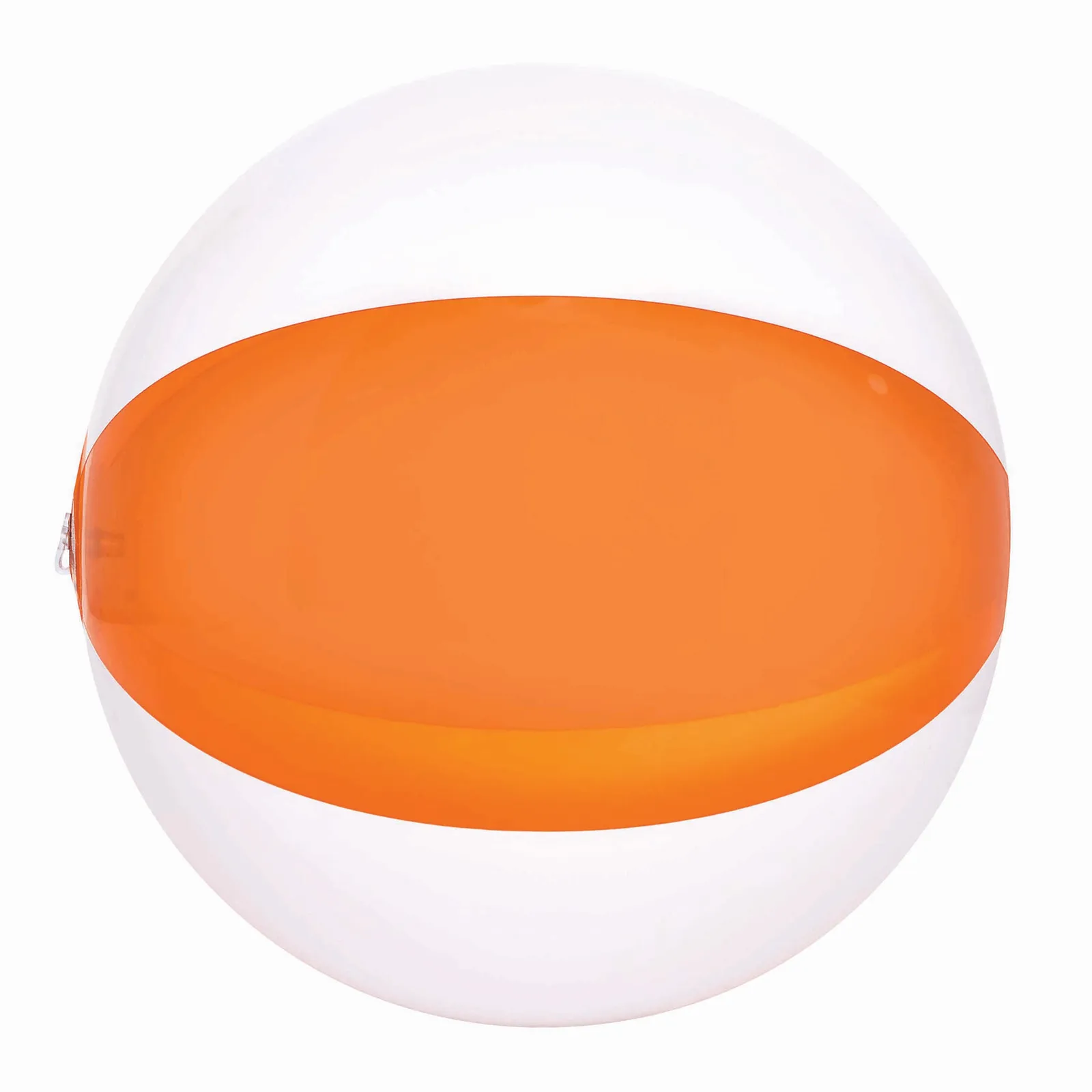 OCEAN - Strandball, transparent orange, weiß – Bild 3