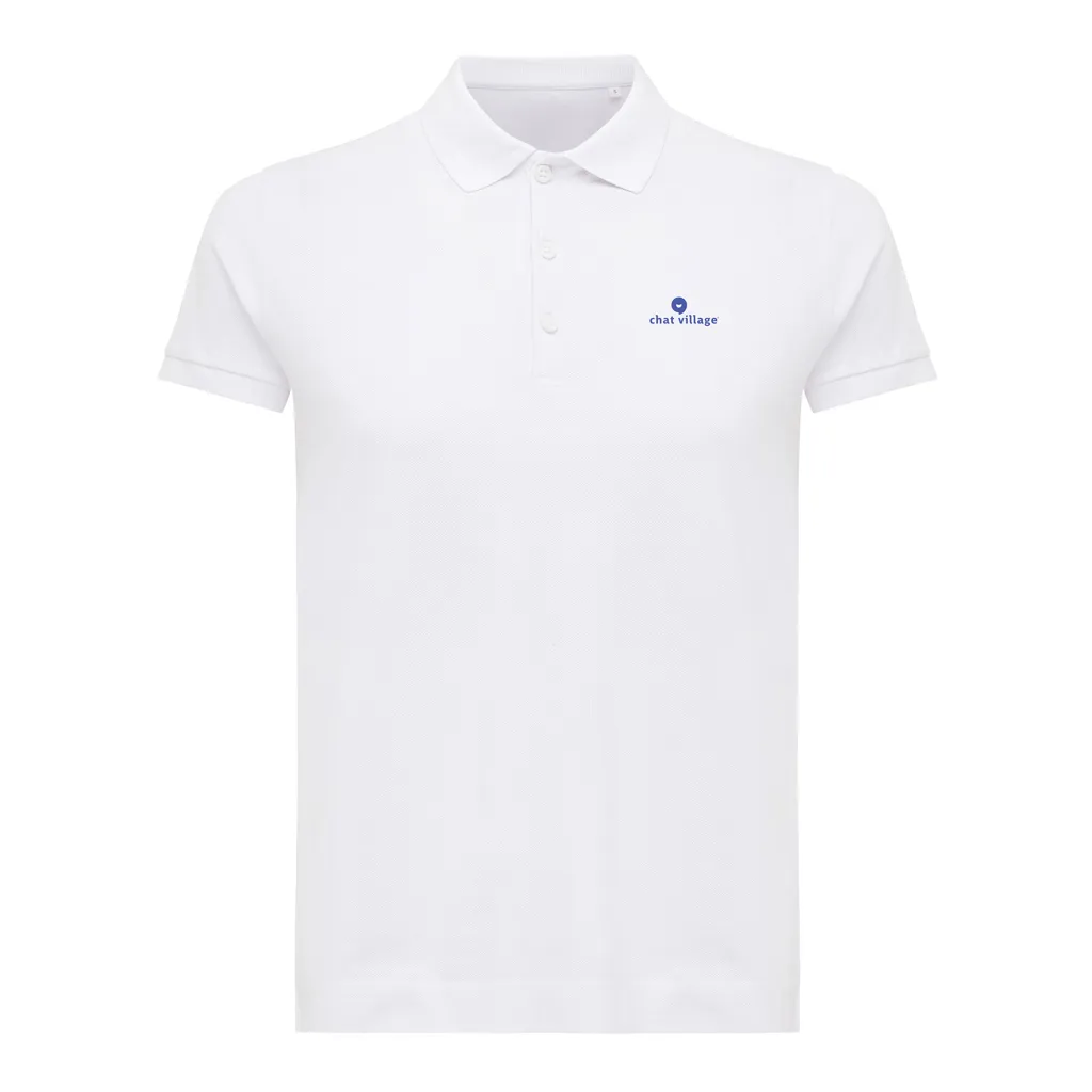 IQONIQ Yosemite Damen Piqué-Poloshirt aus rec. Baumwolle, recycled white – Bild 3