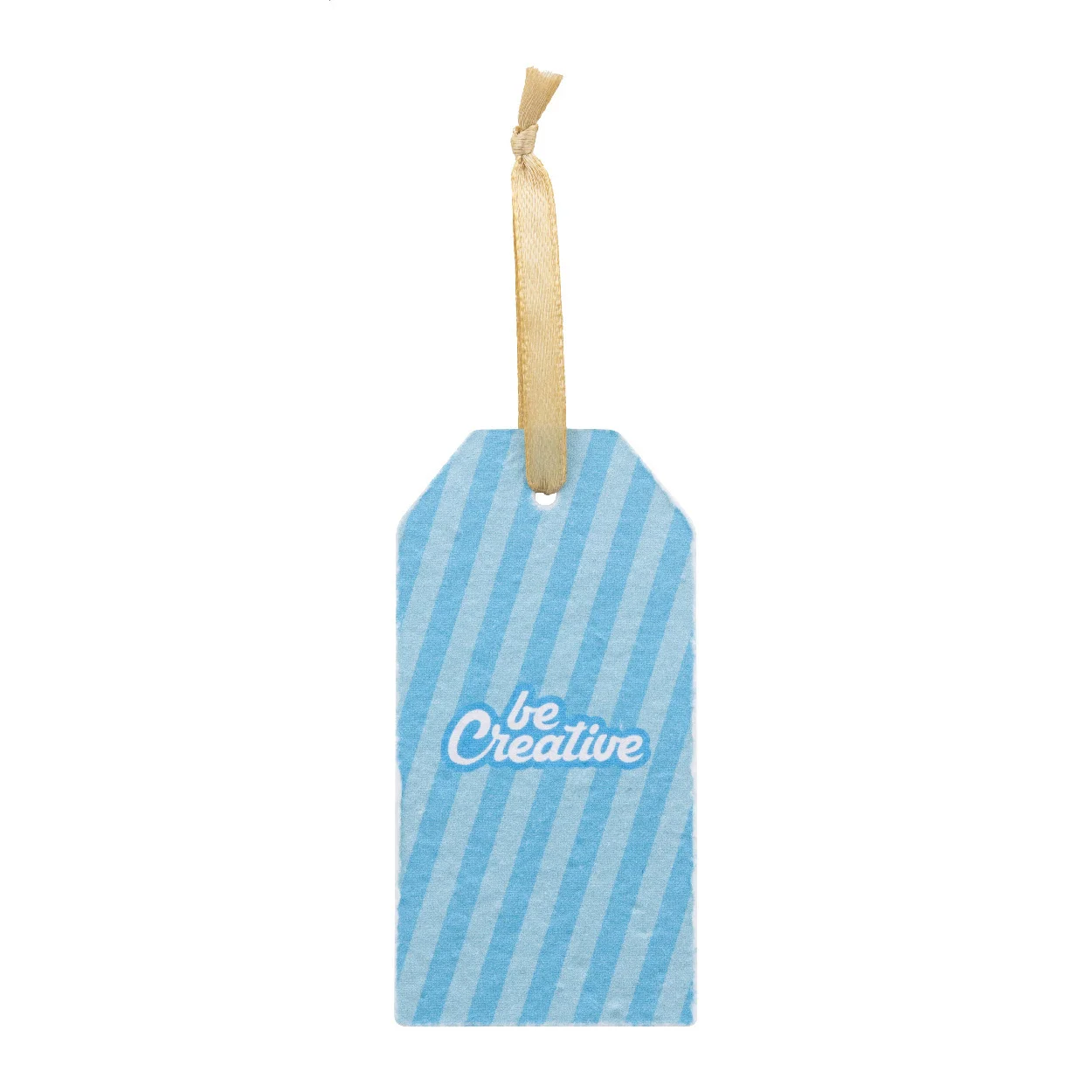 Individueller Geschenkanhänger aus Saatpapier PrinTag Seed