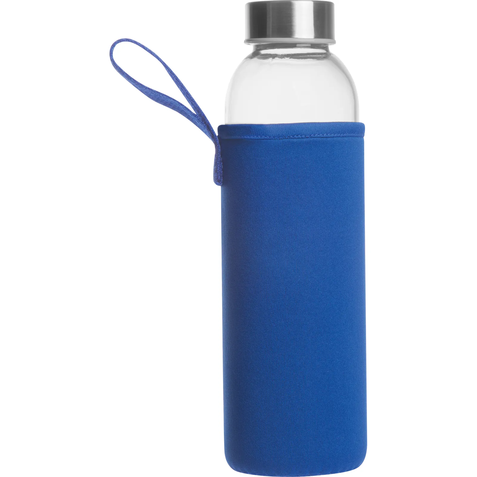 Glasflasche Klagenfurt, blau – Bild 4