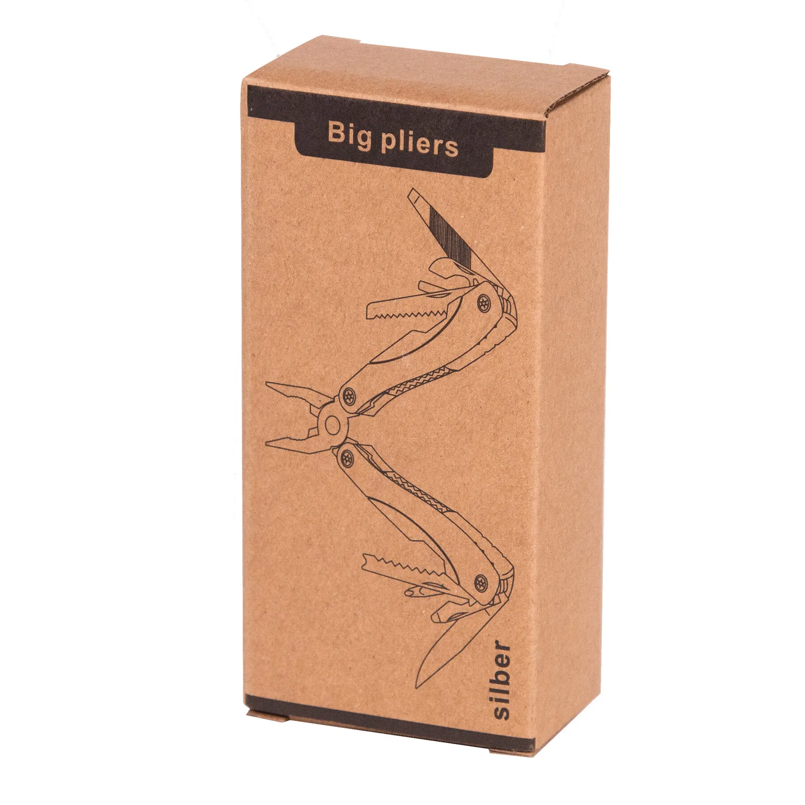 BIG PLIERS - Multifunktionswerkzeug, silber – Bild 6