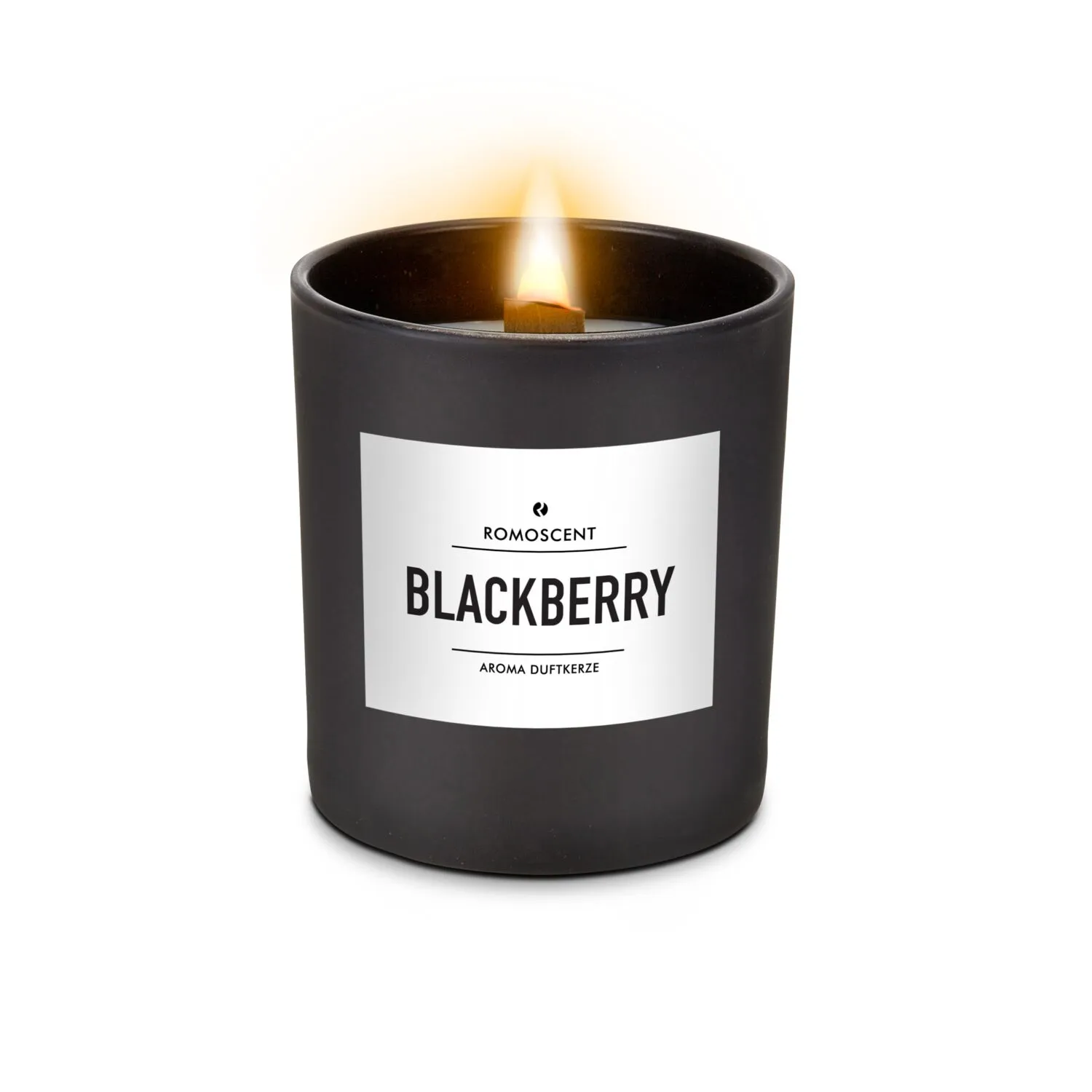 ROMOSCENT® Aromakerze Blackberry, schwarz – Bild 9