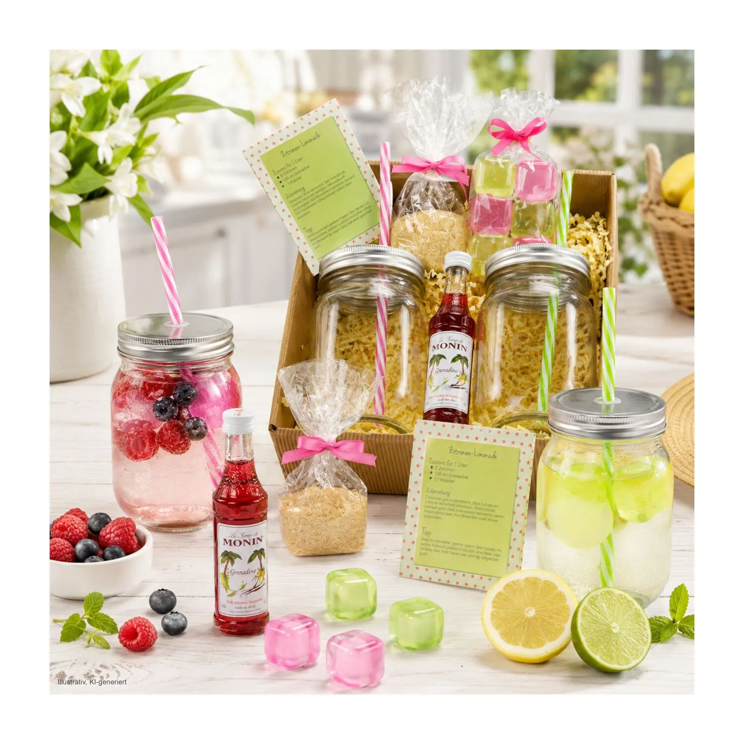 Geschenkset / Präsenteset: Fresh Lemonade, gelb – Bild 5
