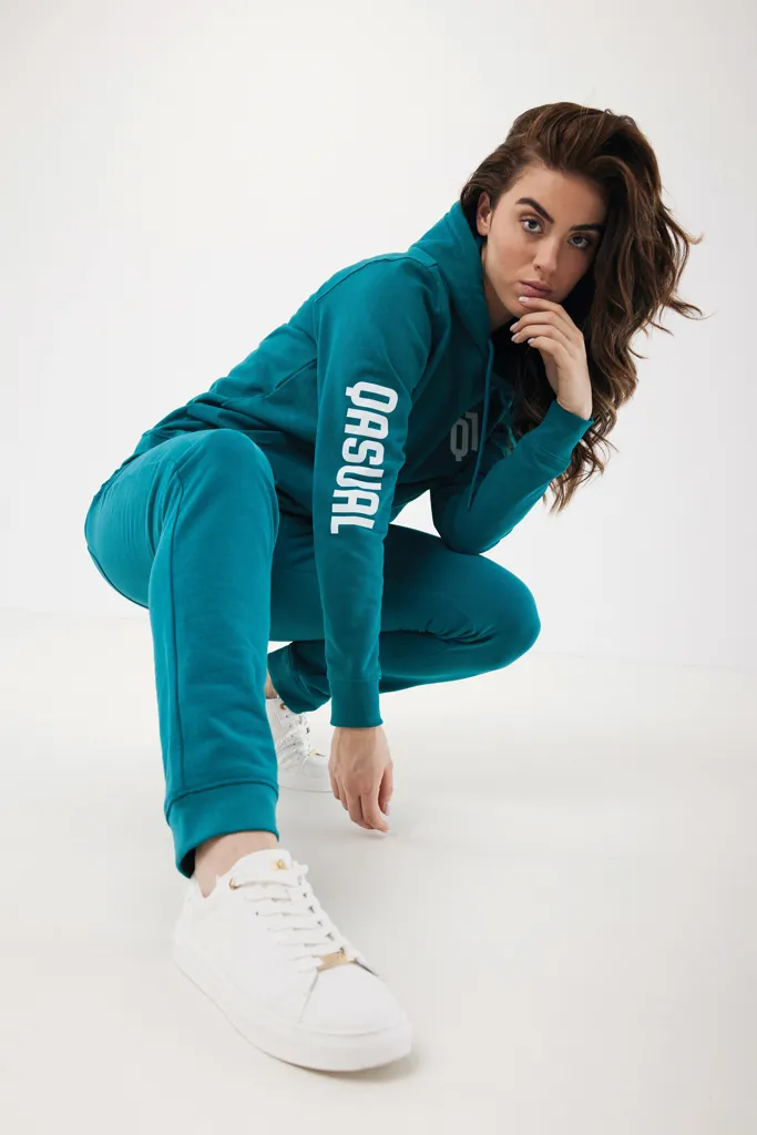 IQONIQ Cooper Jogger aus recycelter Baumwolle, verdigris – Bild 9