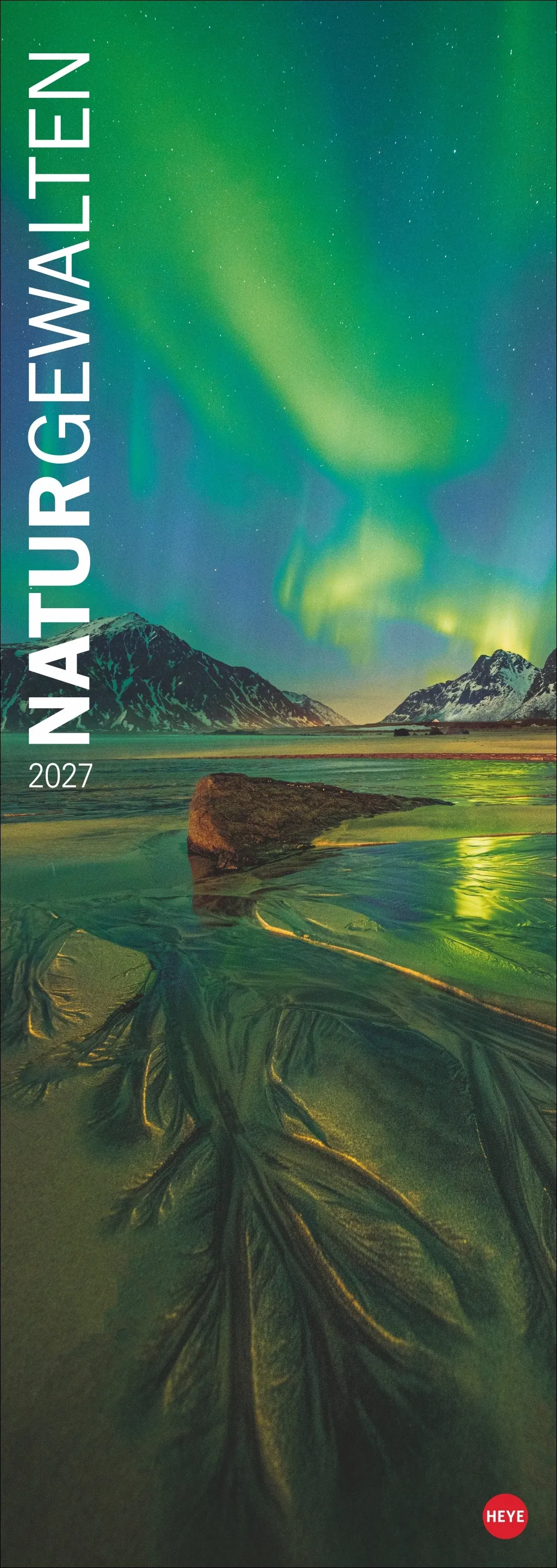 Naturgewalten Vertical Wandkalender 2027